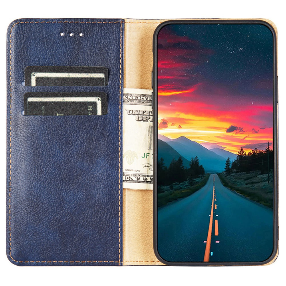 PU Leather Phone Case For Google Pixel 7a Magnetic Auto-closing Stand Drop-proof Phone Flip Wallet Cover PU Leather Phone Case For Google Pixel 7a Magnetic Auto-closing Stand Drop-proof Phone Flip Wallet Cover